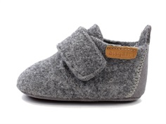 Bisgaard grey slippers with Velcro